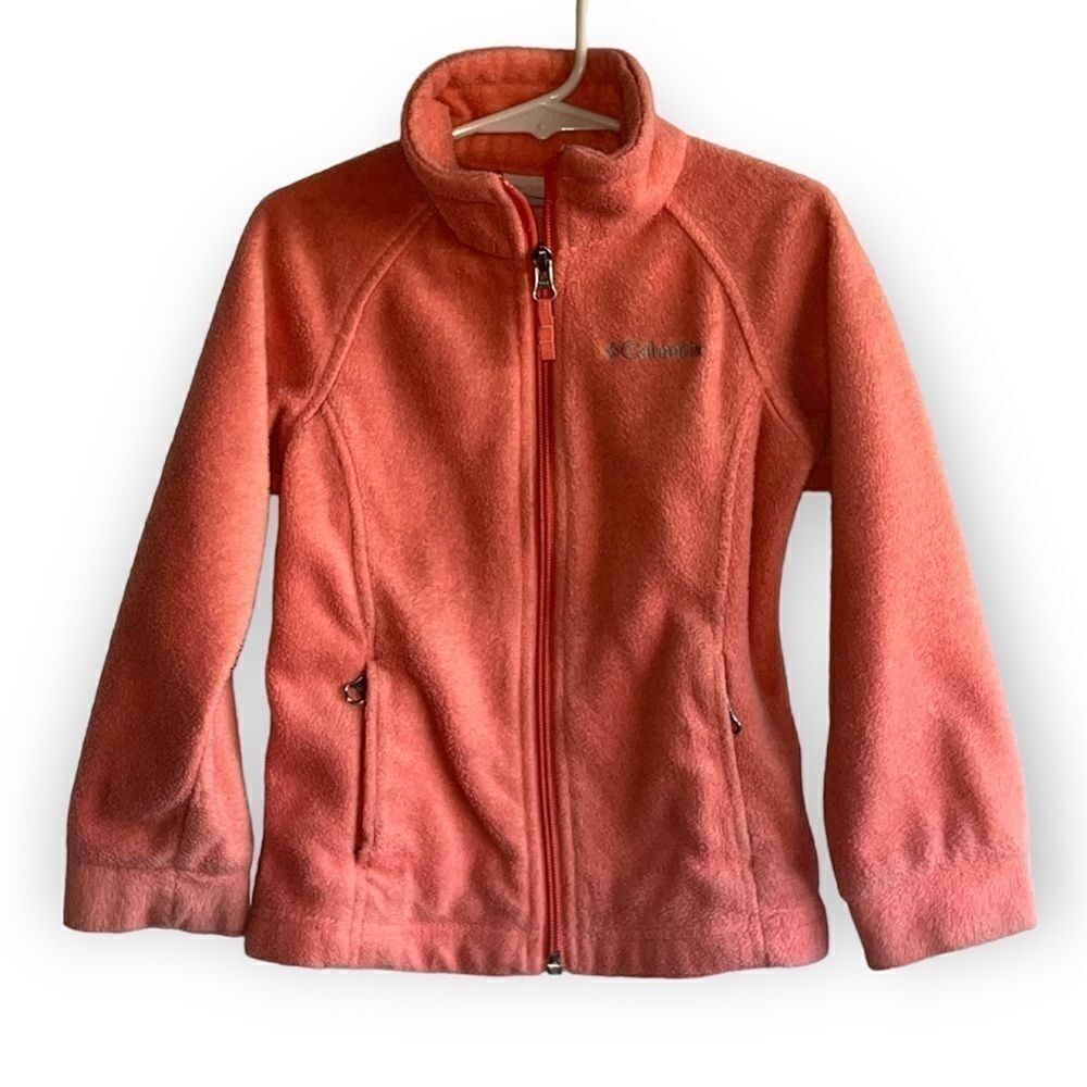 Columbia Coral Pink Fleece Jacket